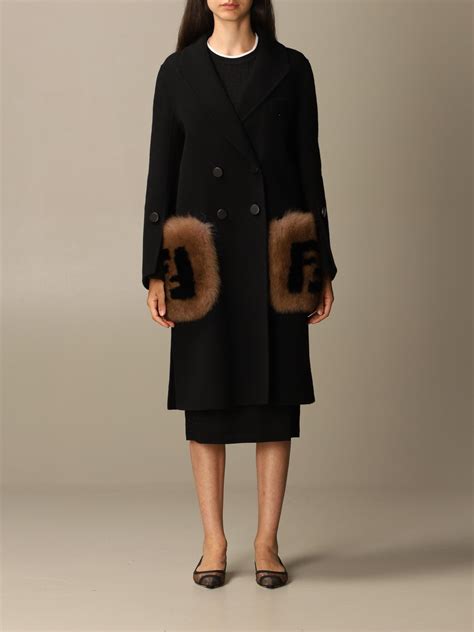 fendi jacket with fur pockets|Fendi jacket model.